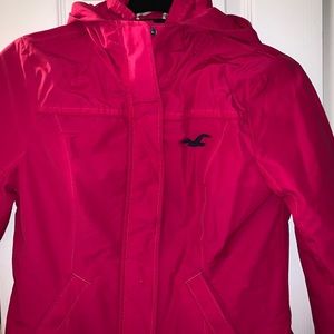 Insulated Hollister rain jacket